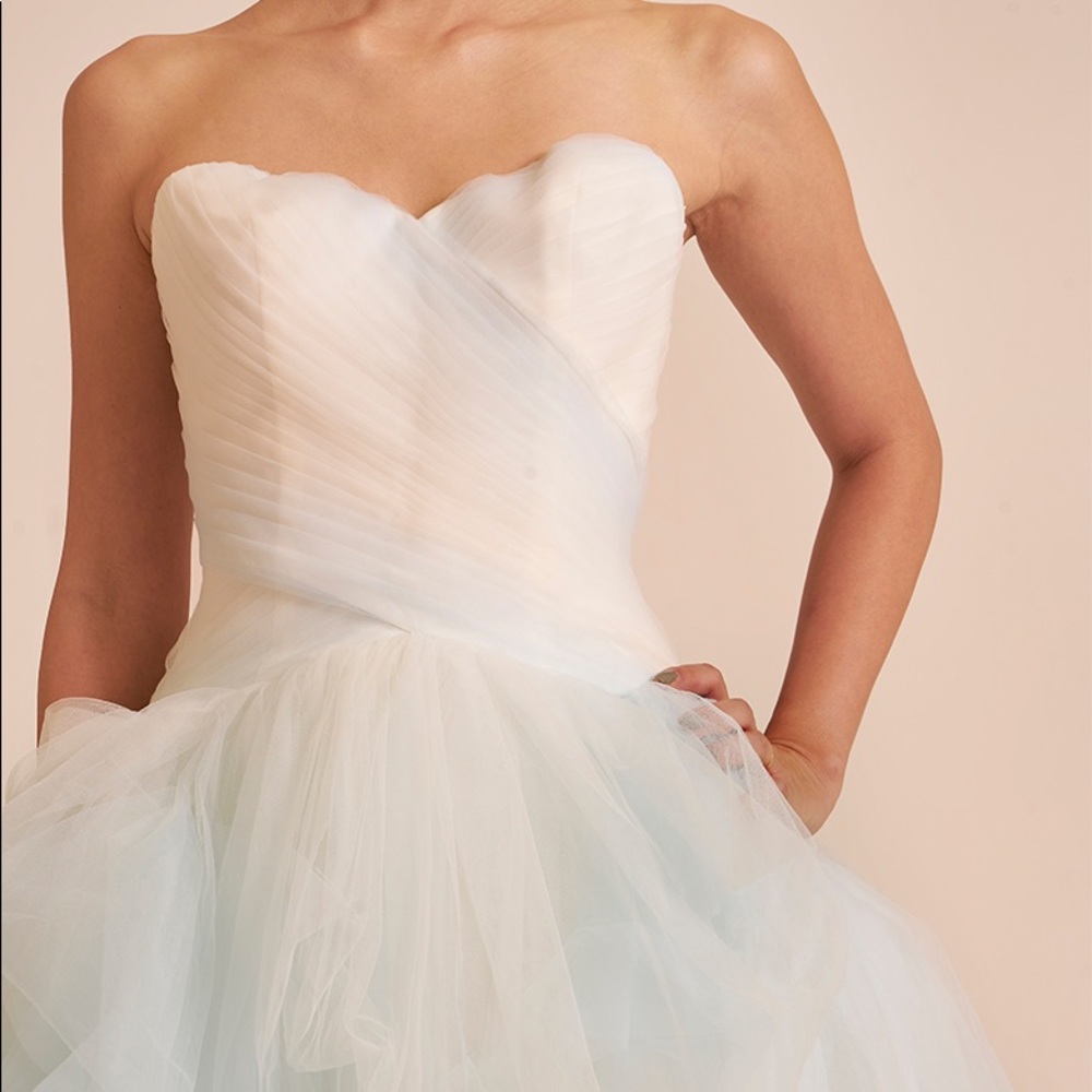 Vera Wang Ombre Tulle Wedding Dress ✨ MAGICAL FAIRYTALE BALLGOWN - New - Picture 3 of 12